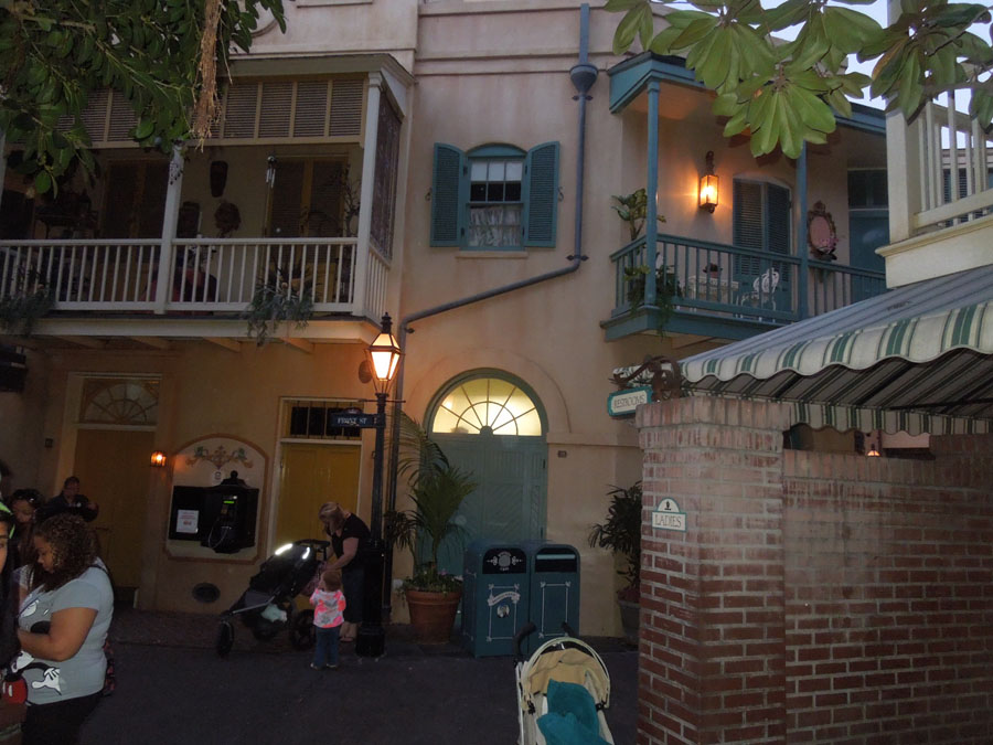Streets of New Orleans Square in Disneyland